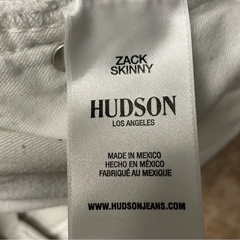 Hudson Zack Skinny Jeans Size 34 - Picture 3 of 7